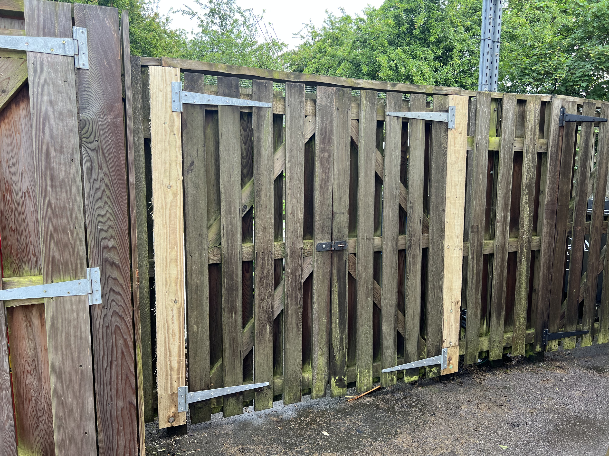 Bin store repair, Milton Keynes