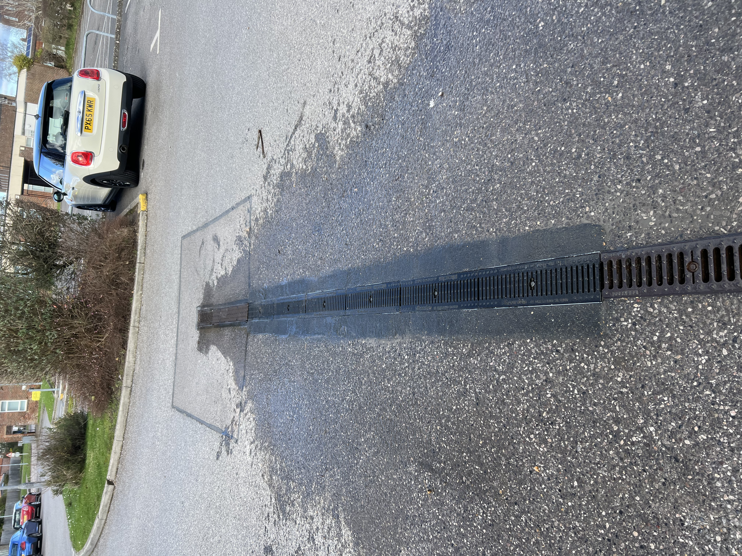 Linear drainage replacement, Lymington
