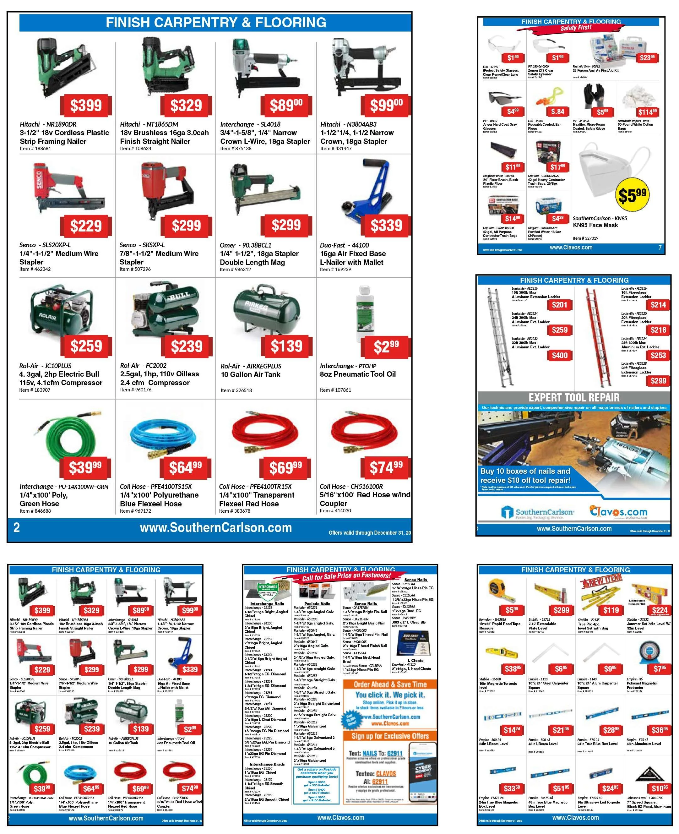 Page layout for monthly circular