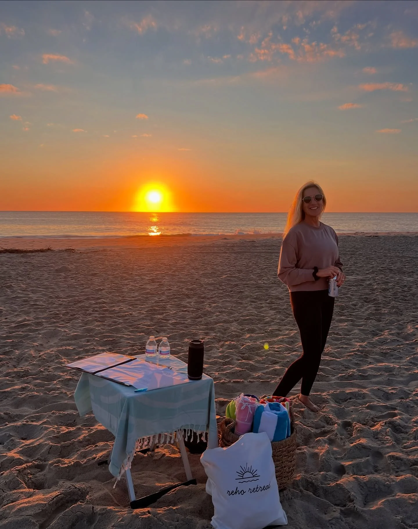 retreat countdown: TWO WEEKS 😍🔥

we hosted a private this morning on the beach 😍 so thankful for this practice, this town, and each other 😊👯&zwj;♀️