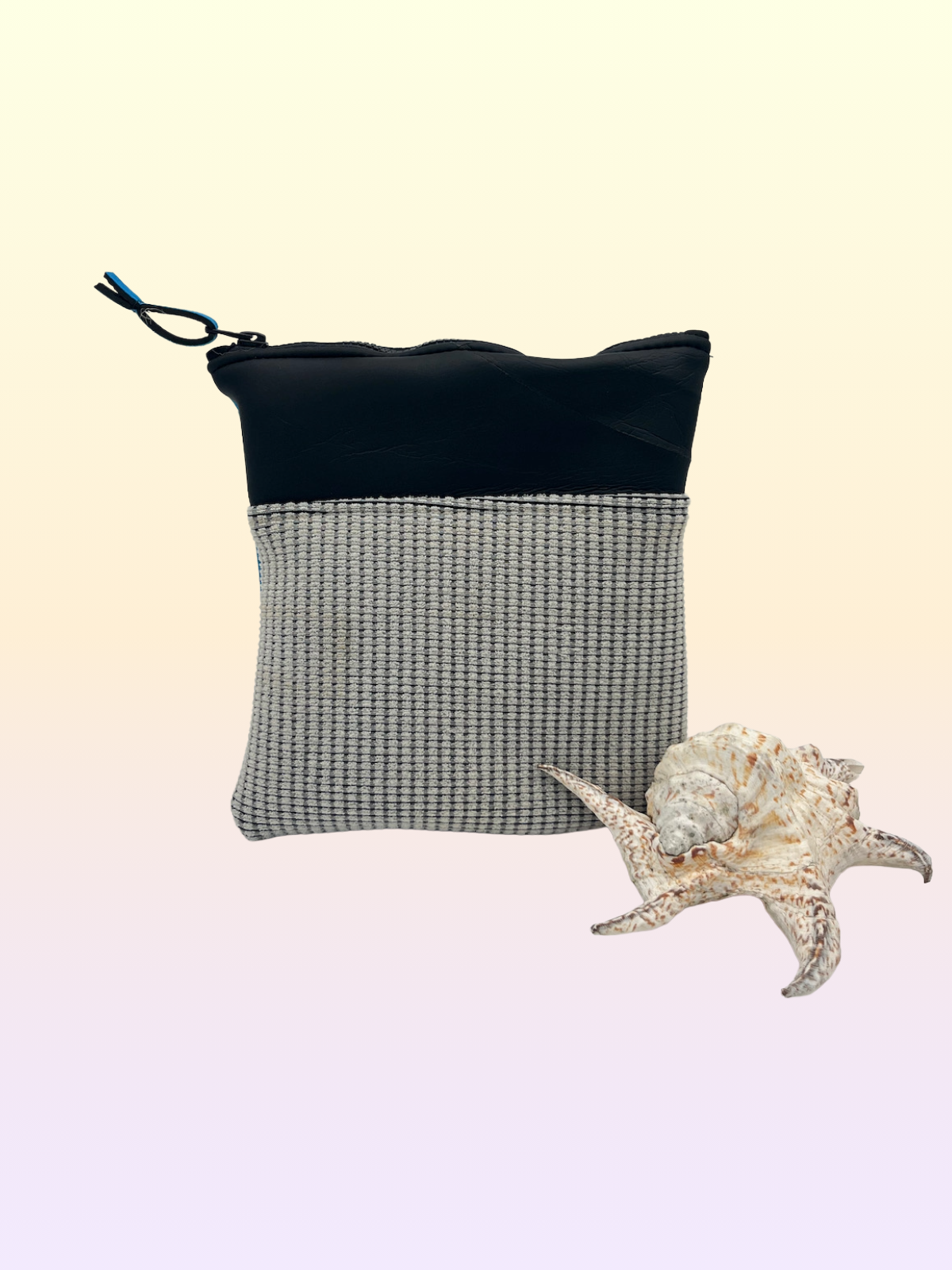 Recycled Neoprene Zip Pouch
