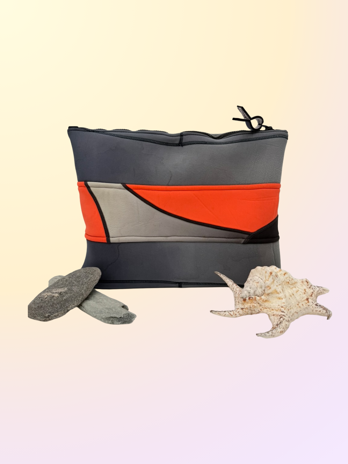 Recycled Neoprene Zip pouch