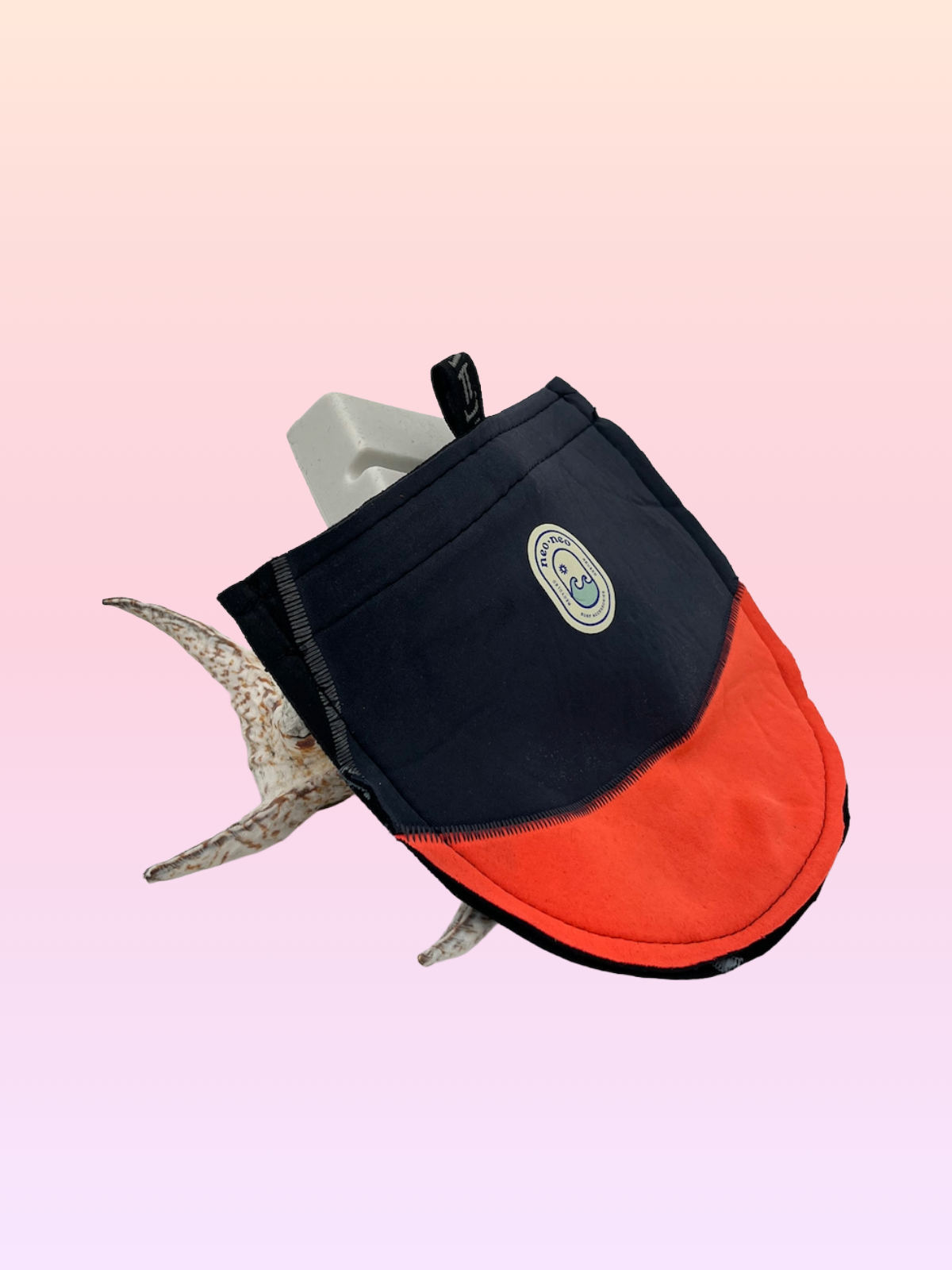 Recycled Neoprene Velcro Closure Pouch