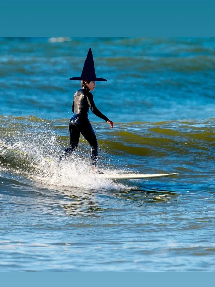 Surfing still happens during Black Magic Season

And so does recycling! ♻️ 

Swipe to see all the pretty things we&rsquo;ve been (Witch)Crafting for you! 
 

 🕷️ 🧙&zwj;♀️ 🧞⚡️🦇🐈&zwj;⬛🧛🏽&zwj;♀️👻😈🗡️🕸️🪄
 
#sustainablesurf #greenplanet  #ocean