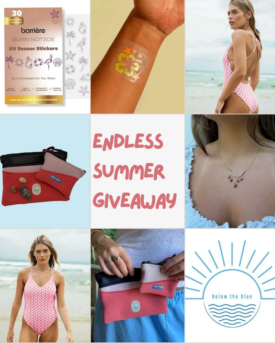 Welcome to our Endless Summer Giveaway 🩷&mdash; because who wants it to ever end?!

We&rsquo;re teaming up with some of our seasonal (and sustainable) favorites to ensure the vibes keep flowing well after Labor Day! ☀️ 

To Enter:
✨Like this post 
✨