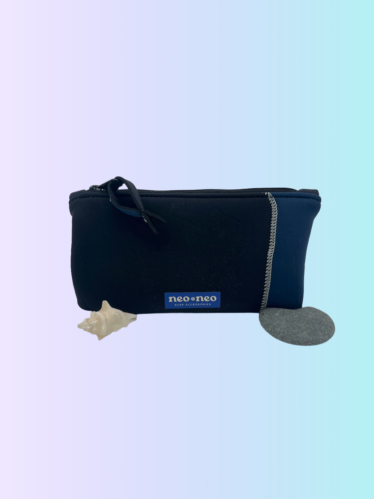Recycled Neoprene Zip Pouch