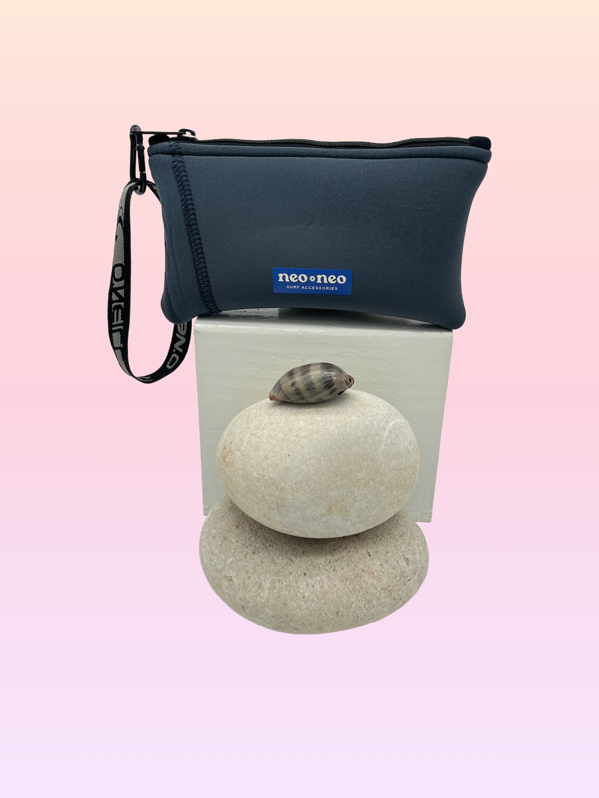 Recycled Neoprene Zip Pouch