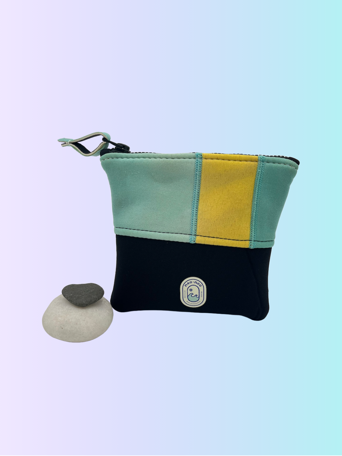 Recycled Neoprene Zip Pouch