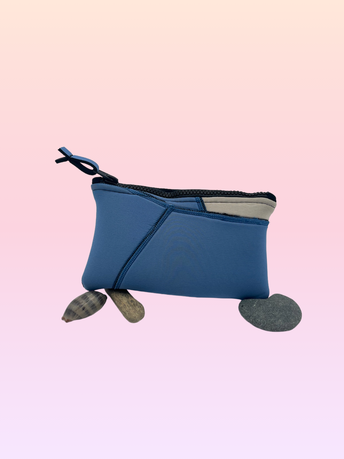 Recycled Neoprene Zip Pouch