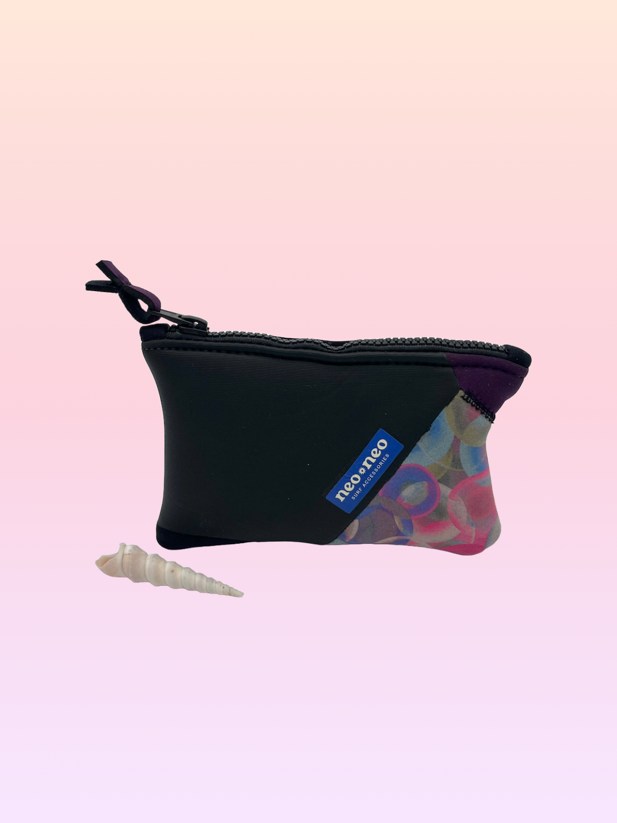 Recycled Neoprene Zip Pouch