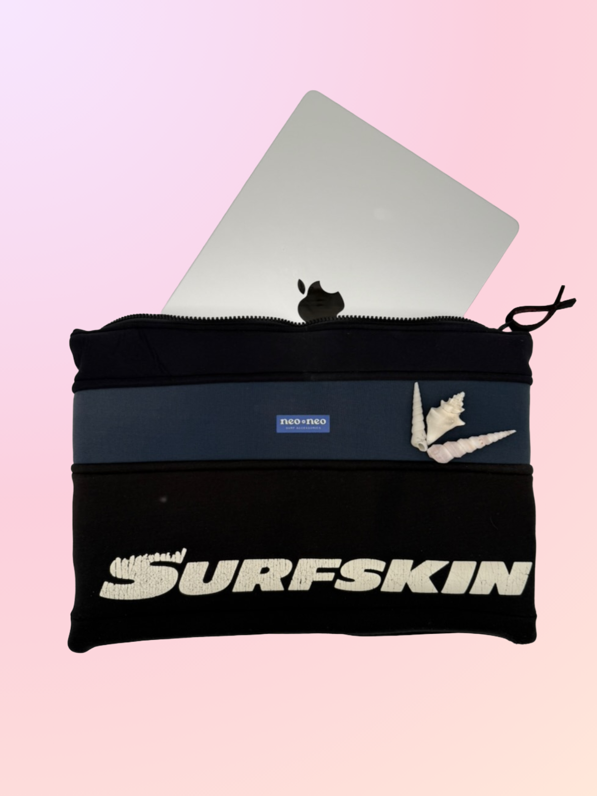 Recycled Neoprene Zip pouch