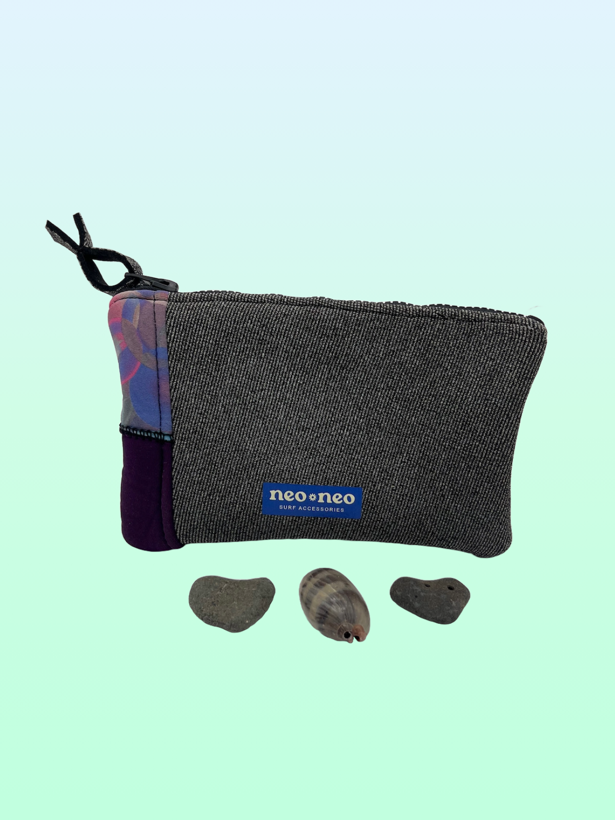 Recycled Neoprene Zip Pouch