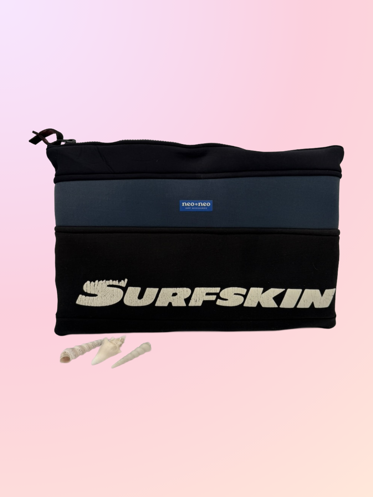 Recycled Neoprene Zip pouch