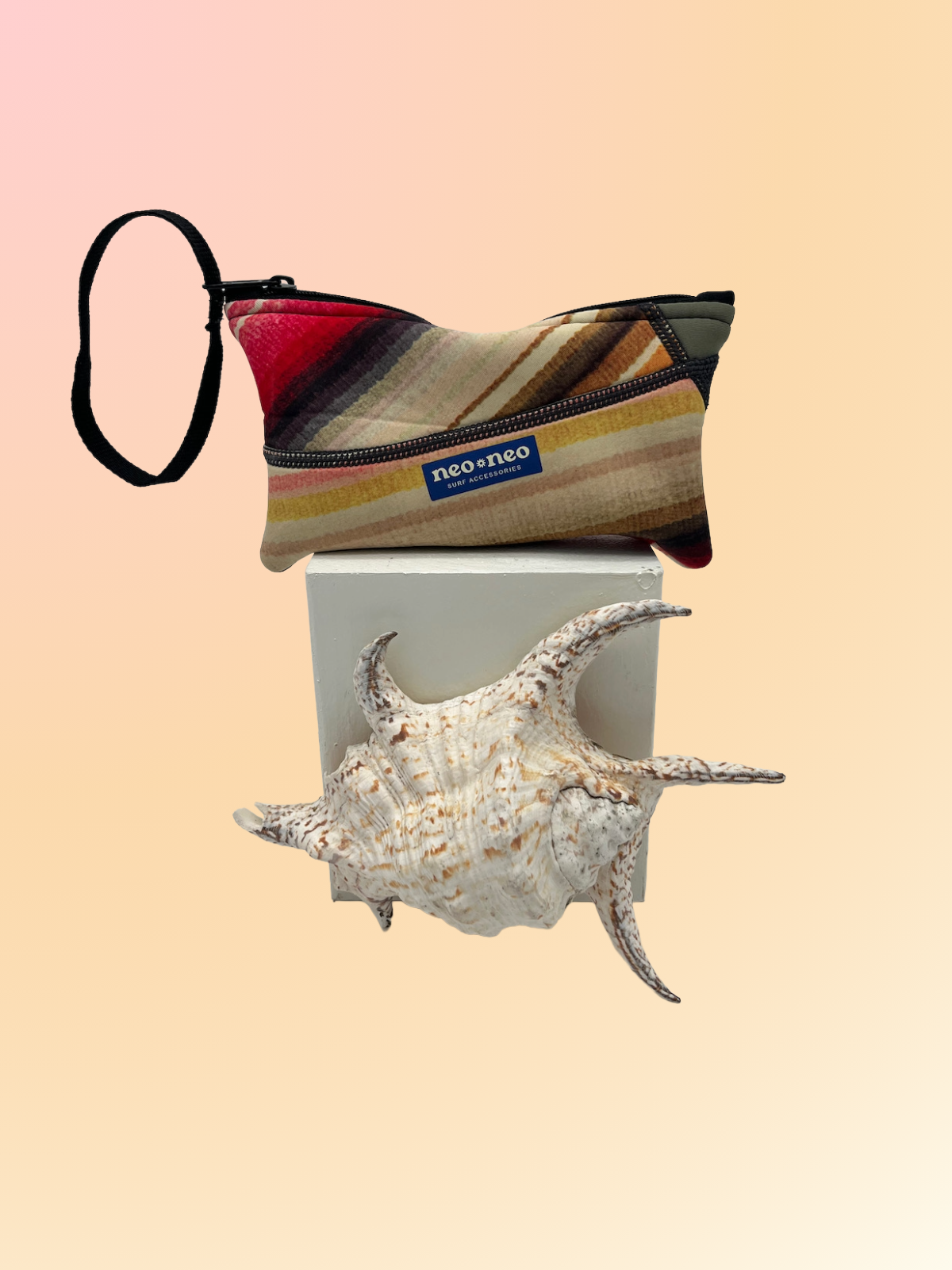 Recycled Neoprene Zip Pouch