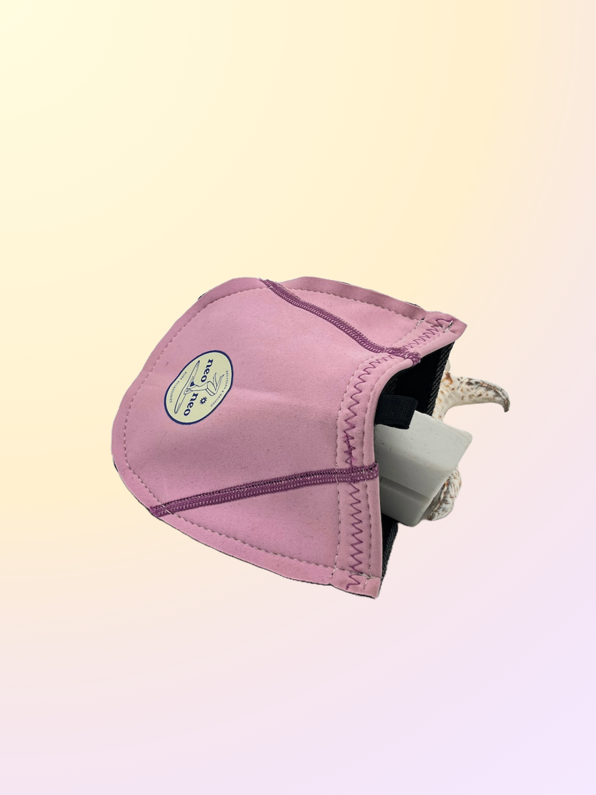 Recycled Neoprene Velcro Closure Pouch