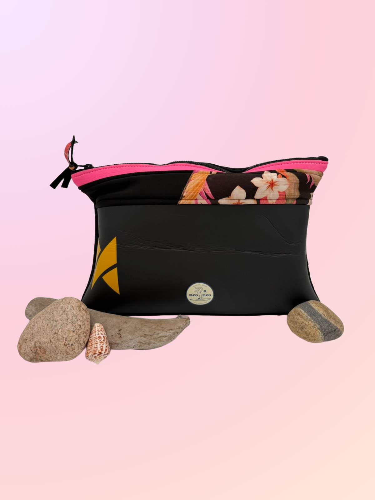 Recycled Neoprene Zip pouch