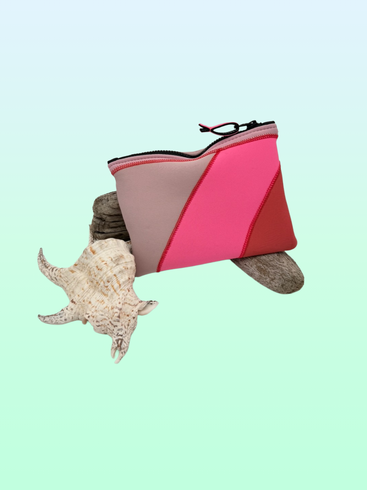 Recycled Neoprene Zip pouch