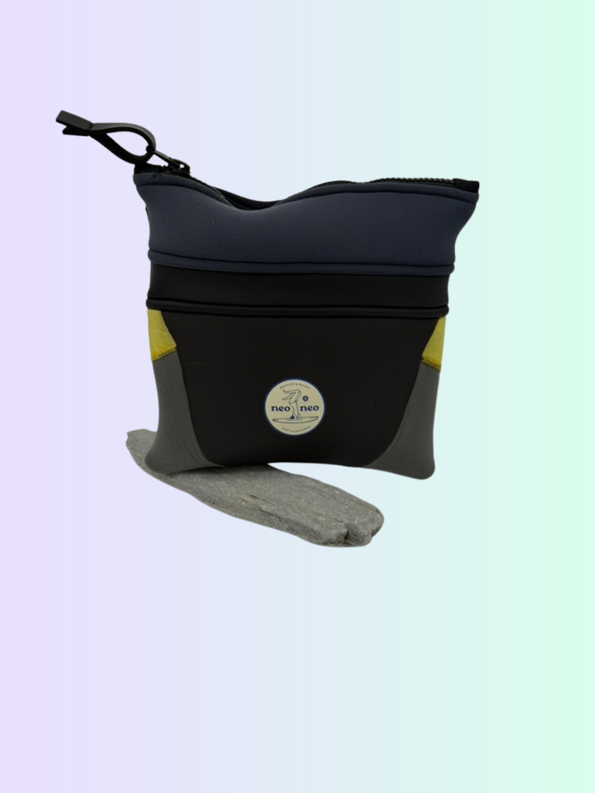 Recycled Neoprene Zip Pouch