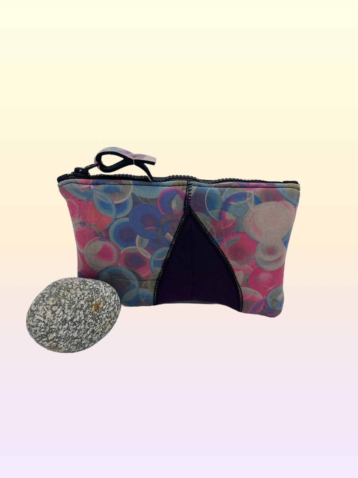 Recycled Neoprene Zip Pouch