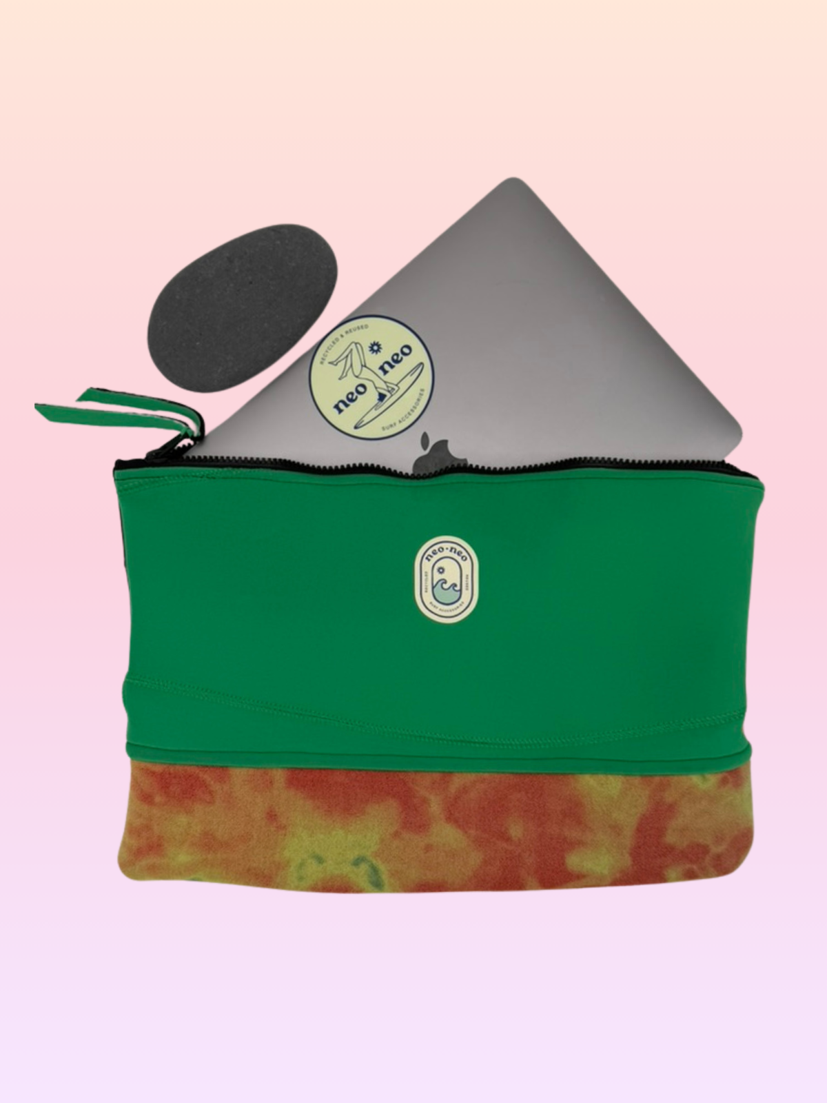 Recycled Neoprene Zip pouch