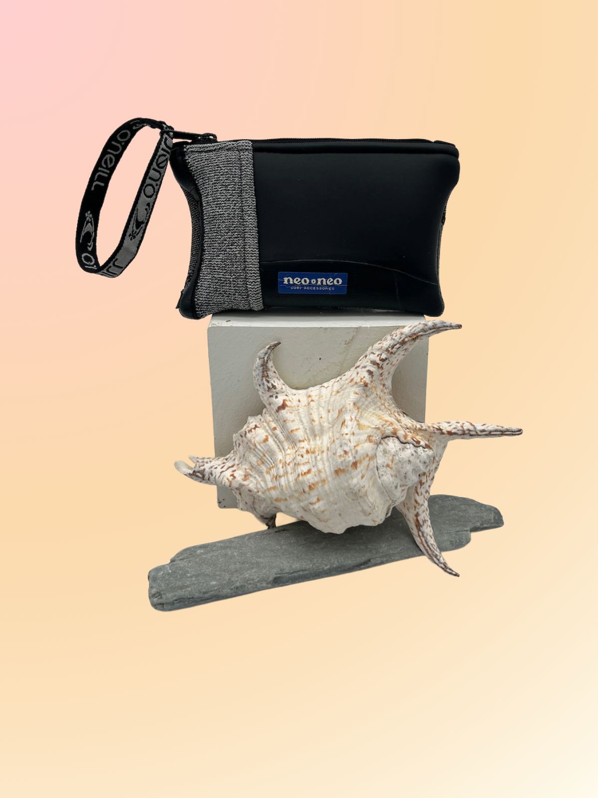 Recycled Neoprene Zip Pouch