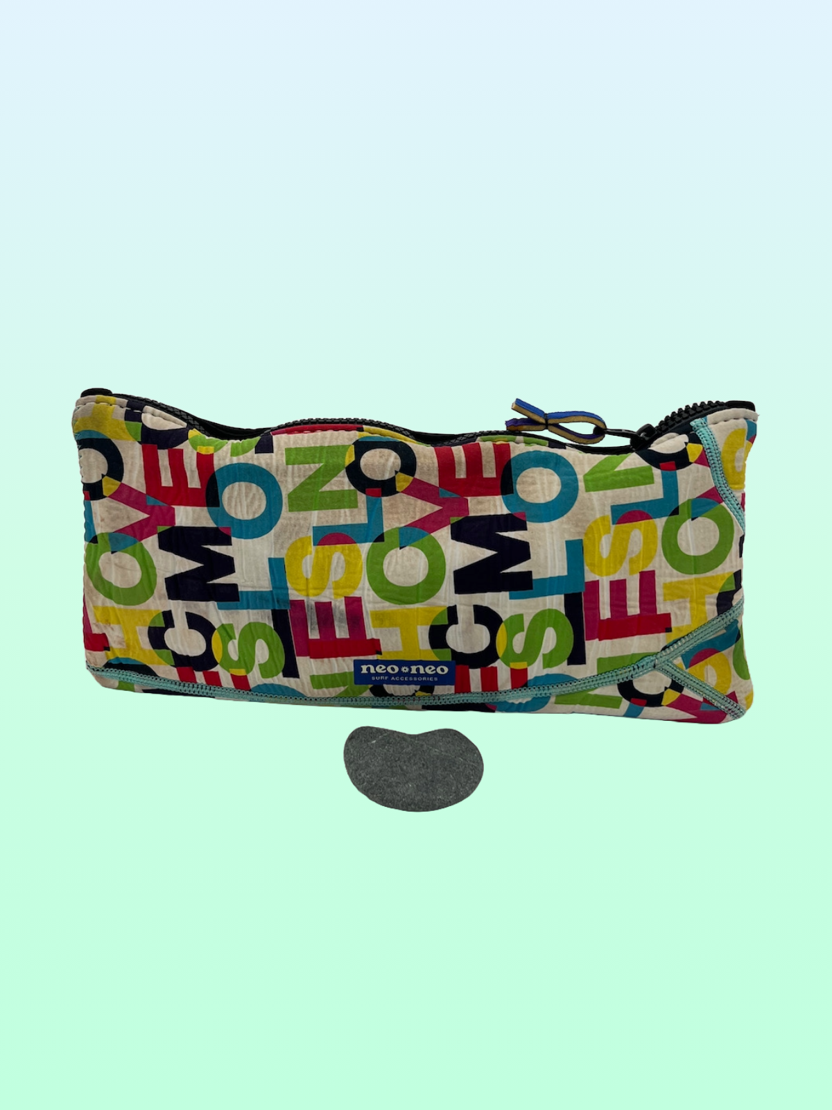 Recycled Neoprene Zip Pouch