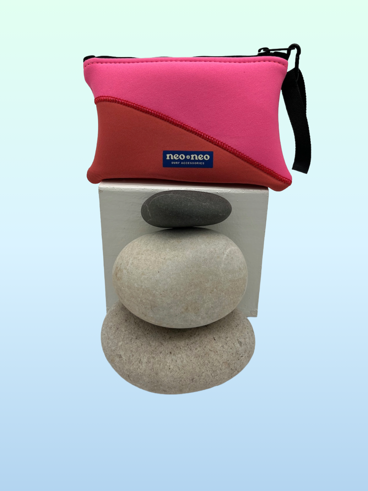 Recycled Neoprene Zip Pouch