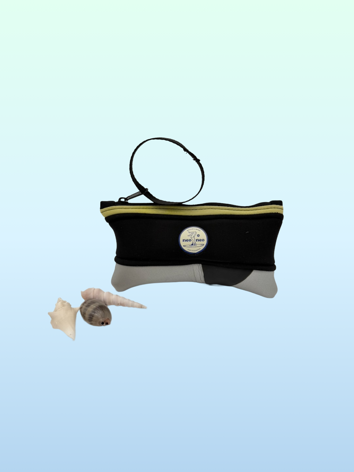 Recycled Neoprene Zip pouch