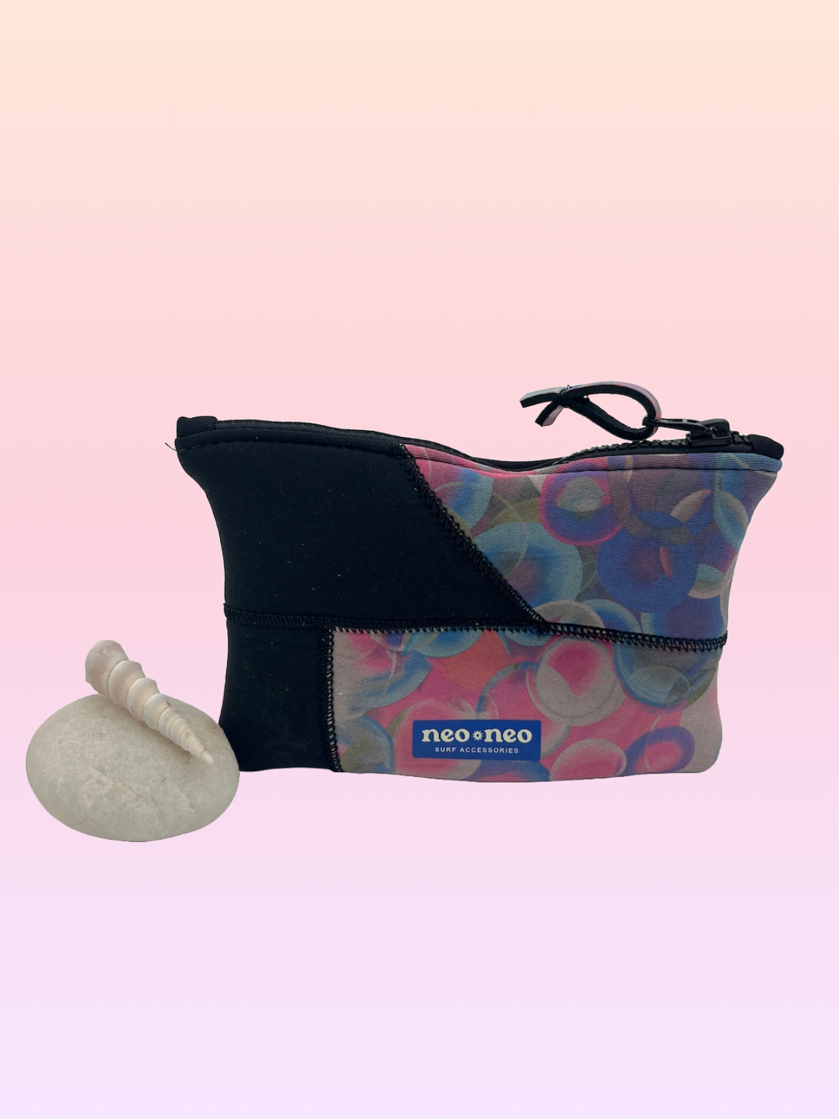 Recycled Neoprene Zip Pouch
