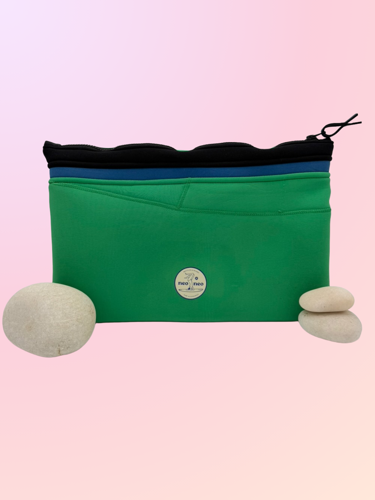 Recycled Neoprene Zip pouch