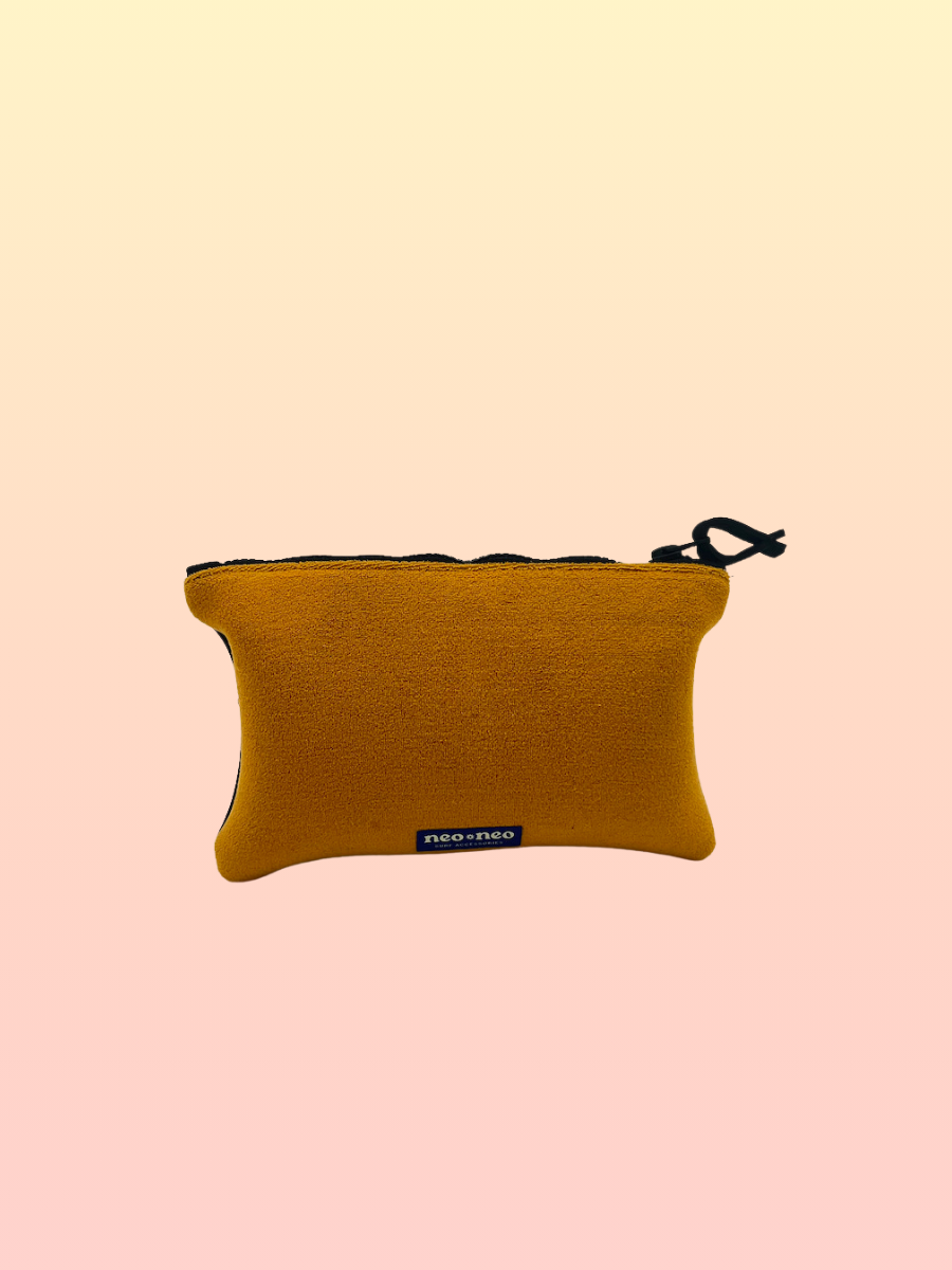 Recycled Neoprene Zip Pouch