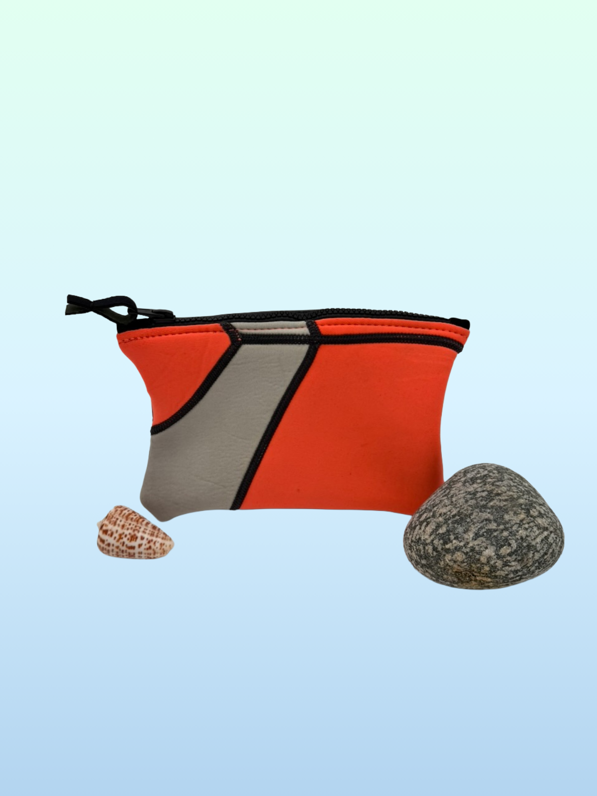 Recycled Neoprene Zip pouch