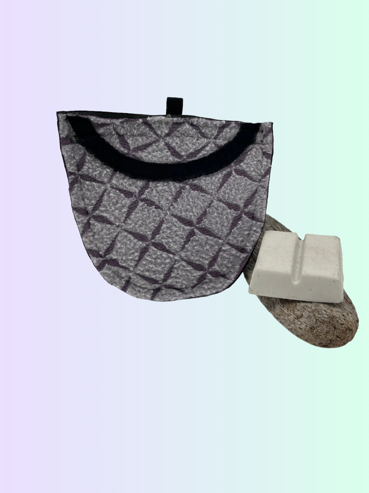 Recycled Neoprene Velcro Closure Pouch