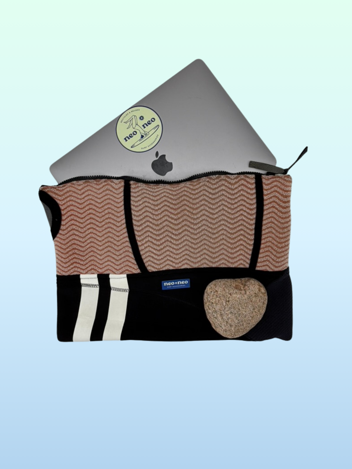 Recycled Neoprene Zip pouch