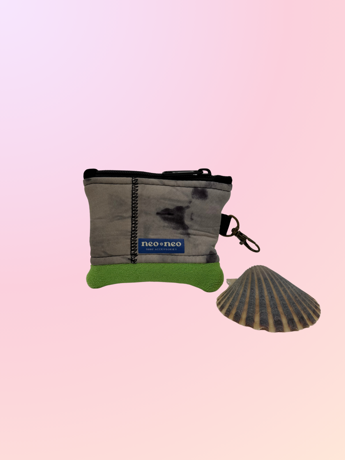 Recycled Neoprene Zip pouch
