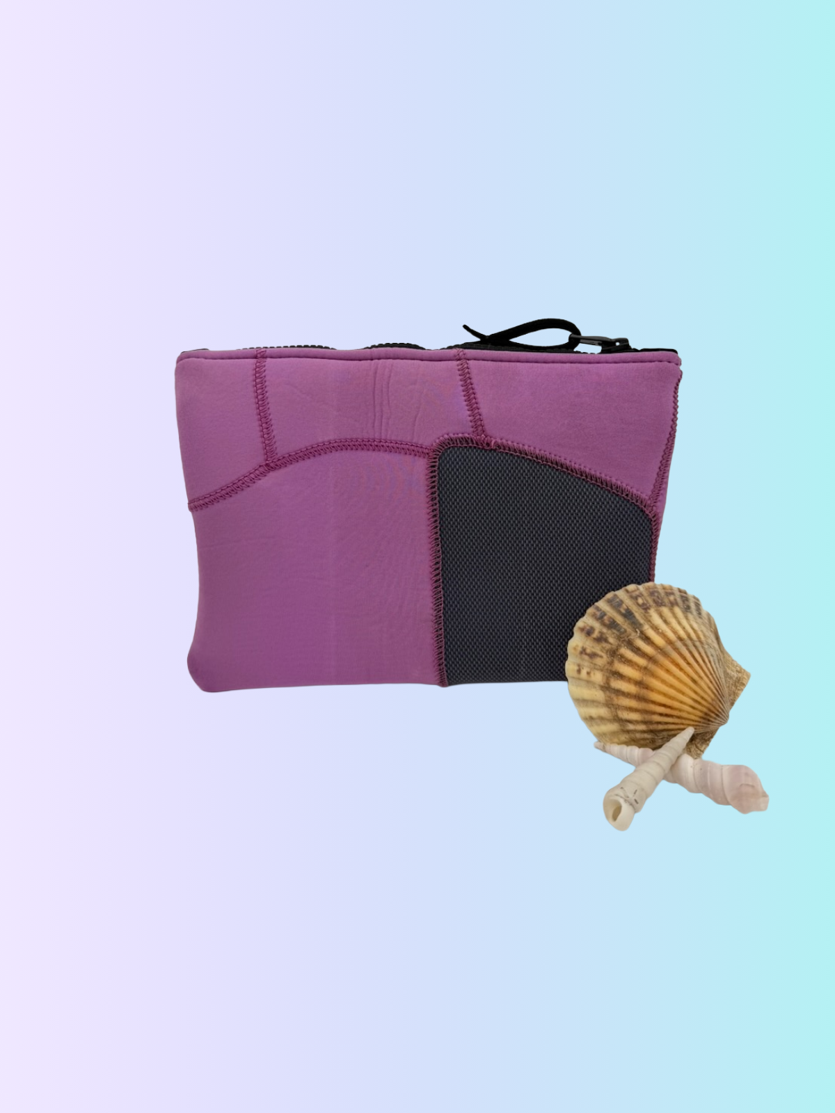 Recycled Neoprene Zip pouch