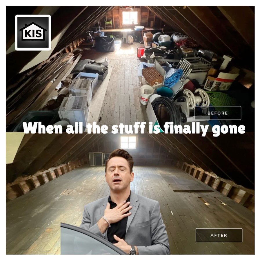 kiscleanouts.com to schedule your Spring/Summer clean out! 🐝🌱🌼 #keepitsimple