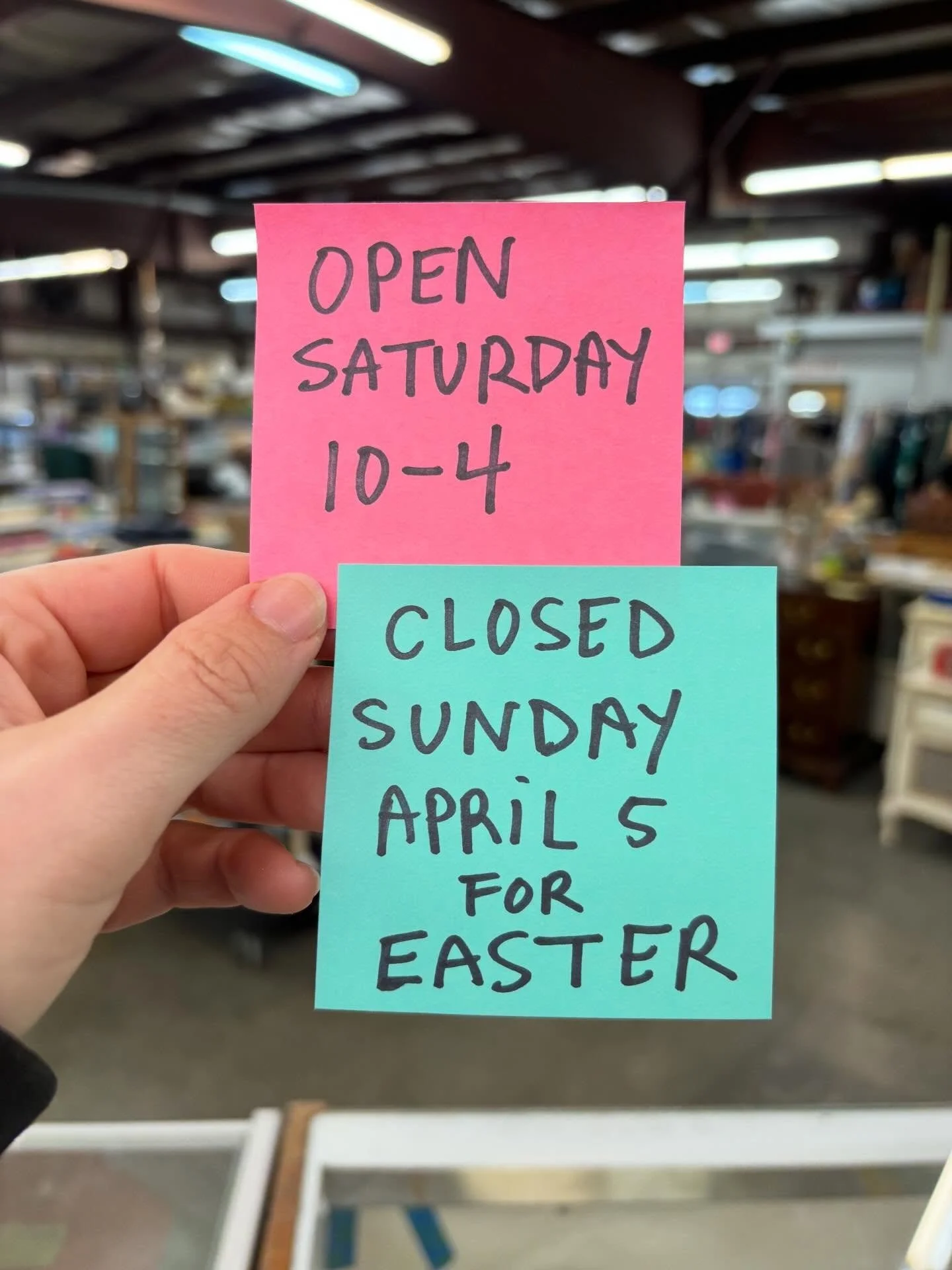 Hop on down 🐰 And stay tuned for news on Monday 👀