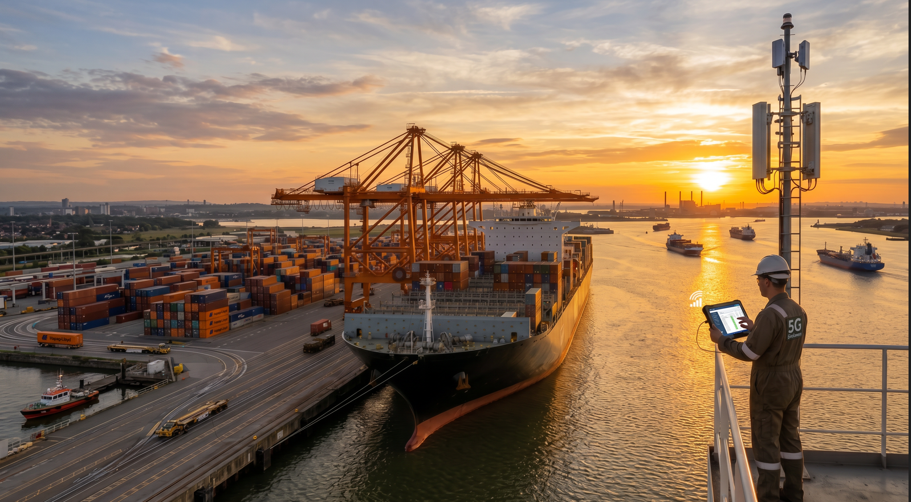 Valuecom Delivers Private 5G Architectural Assurance for a Complex Port Operator Project