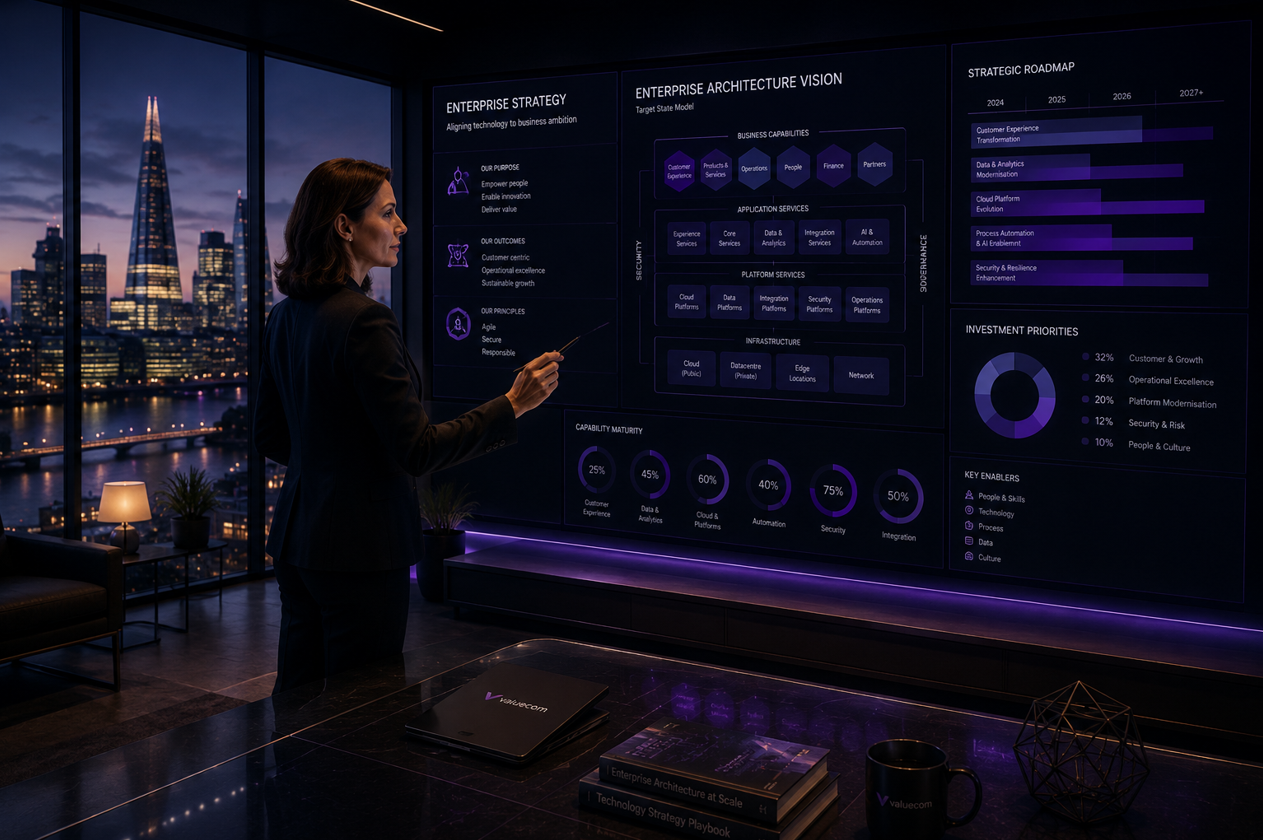 Digital lock with connected network icons on purple background