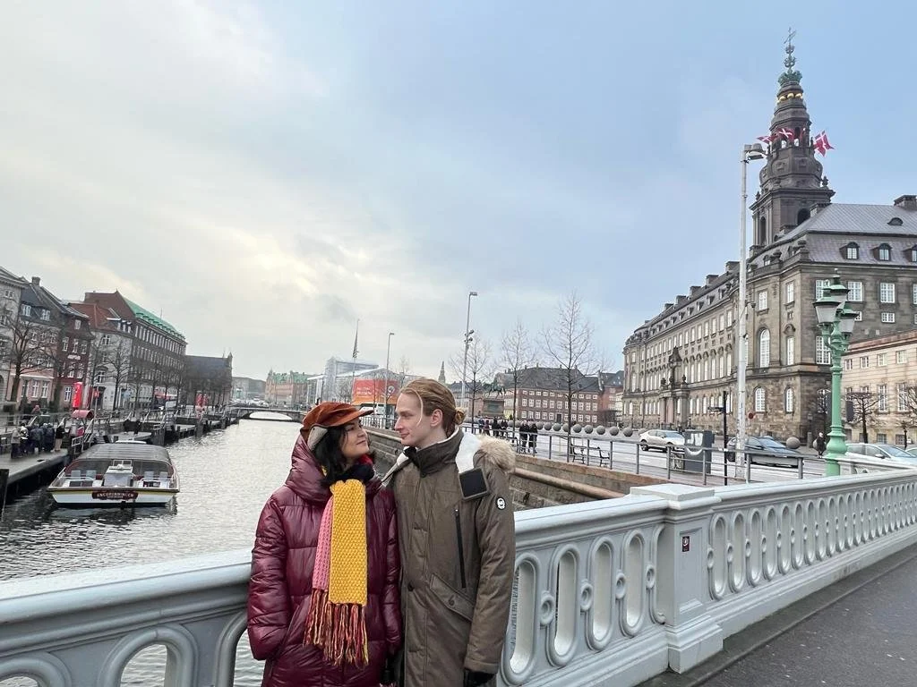 Copenhagen, 2024. Taken by Canfer's mom. 