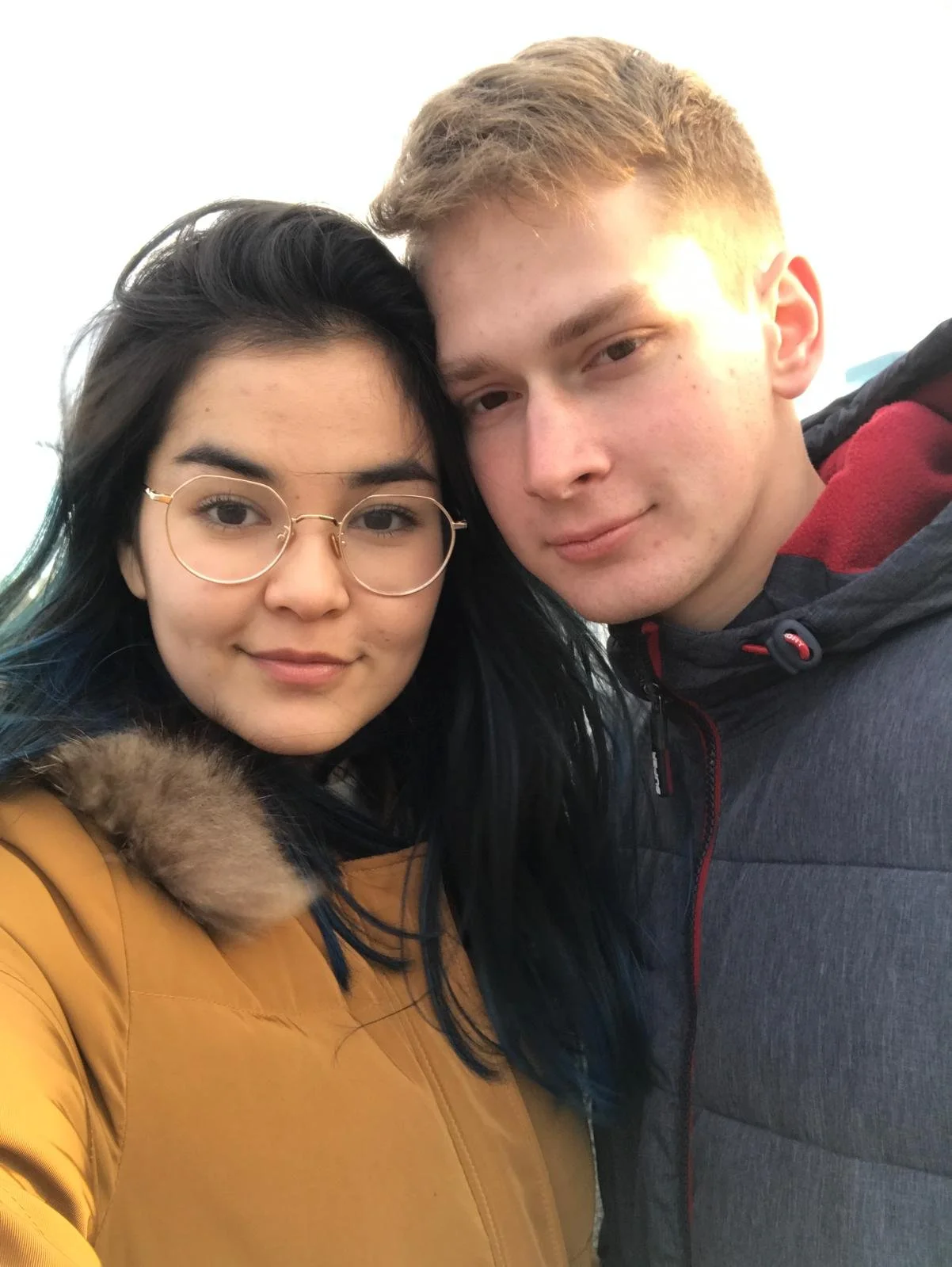 Boston, 2018. Our first ever trip together. We'd been together for 3 weeks at this point.