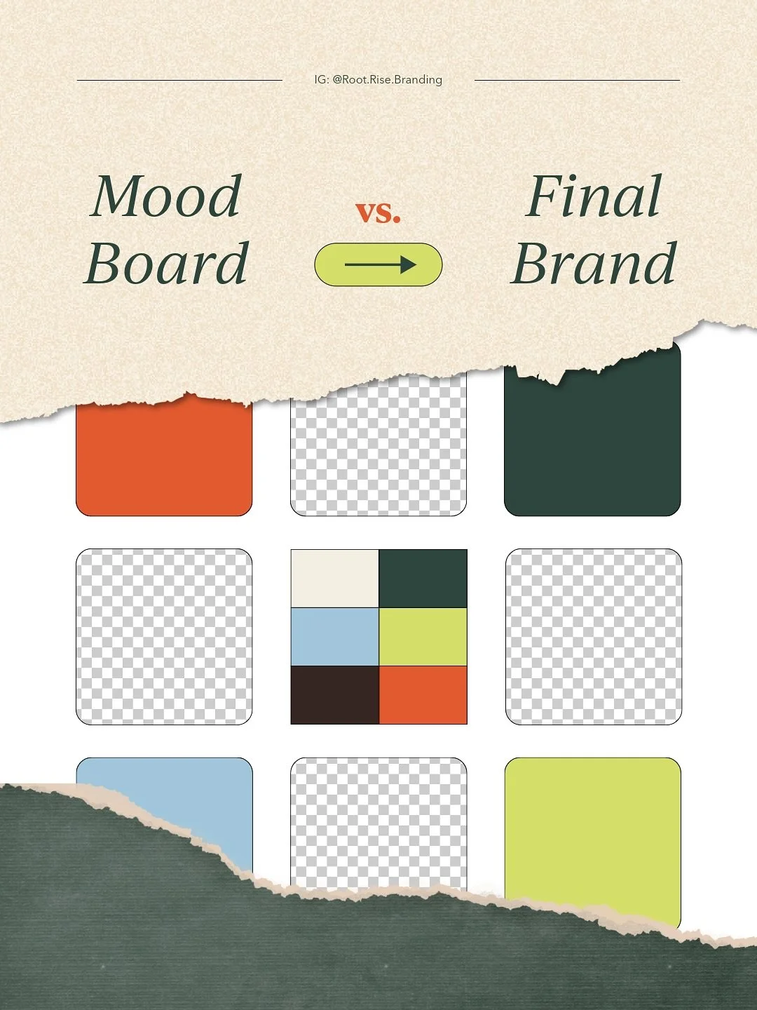 mood board vs. final branding for my @crisanthemum.studios project! 💜🩵💚

I struggled finding images for our original mood boards with this one, but i'm glad there isn't anything out there quite like what we created for Crisanthemum Studios.🤩

Hav