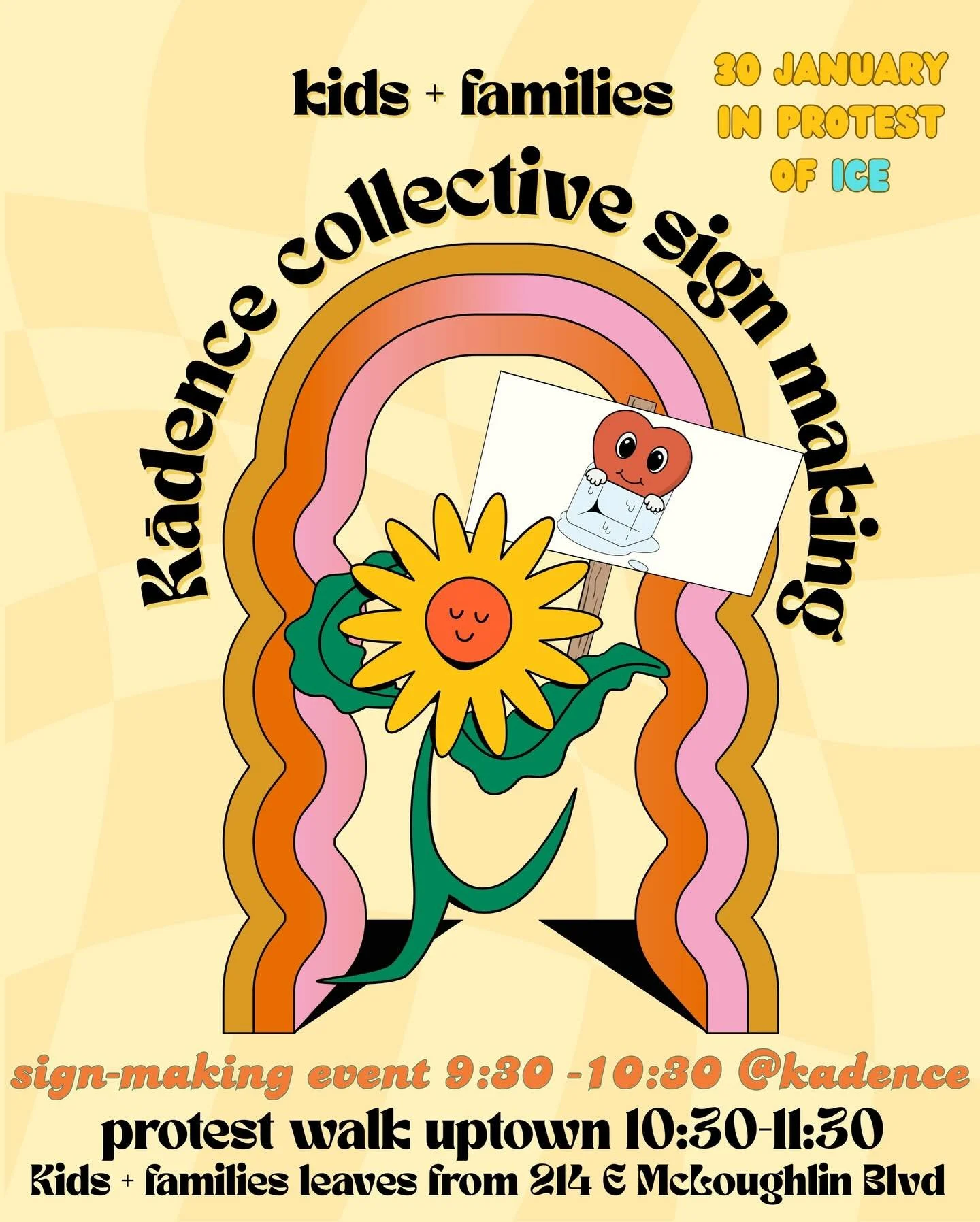 ^^^^ CALL TO KIDS AND FAMILIES ^^^
Bring your kiddos 9:30-10:30 to 214 E McLoughlin Blvd to make signs and participate in a short protest walk uptown Vancouver 10:30-11:30