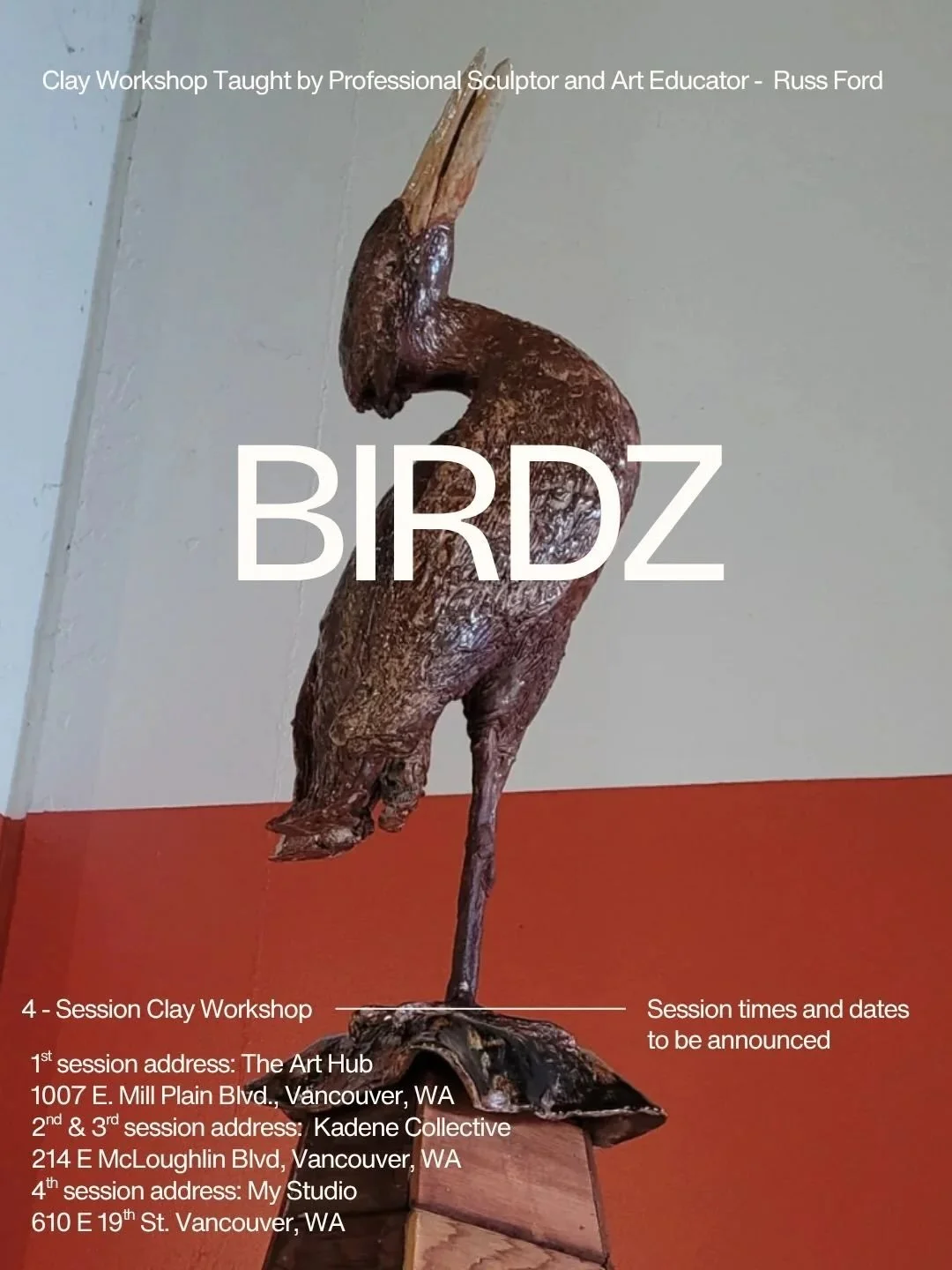 Another rad class fulla BIRDZ by our own favorite @brussellford - the king of birds! Only $200- make one, or a whole flock! Last couple images are a student from his last BIRDZ class- NO EXPERIENCE NEEDED ✨ book now - link in bio under &ldquo;multiwe
