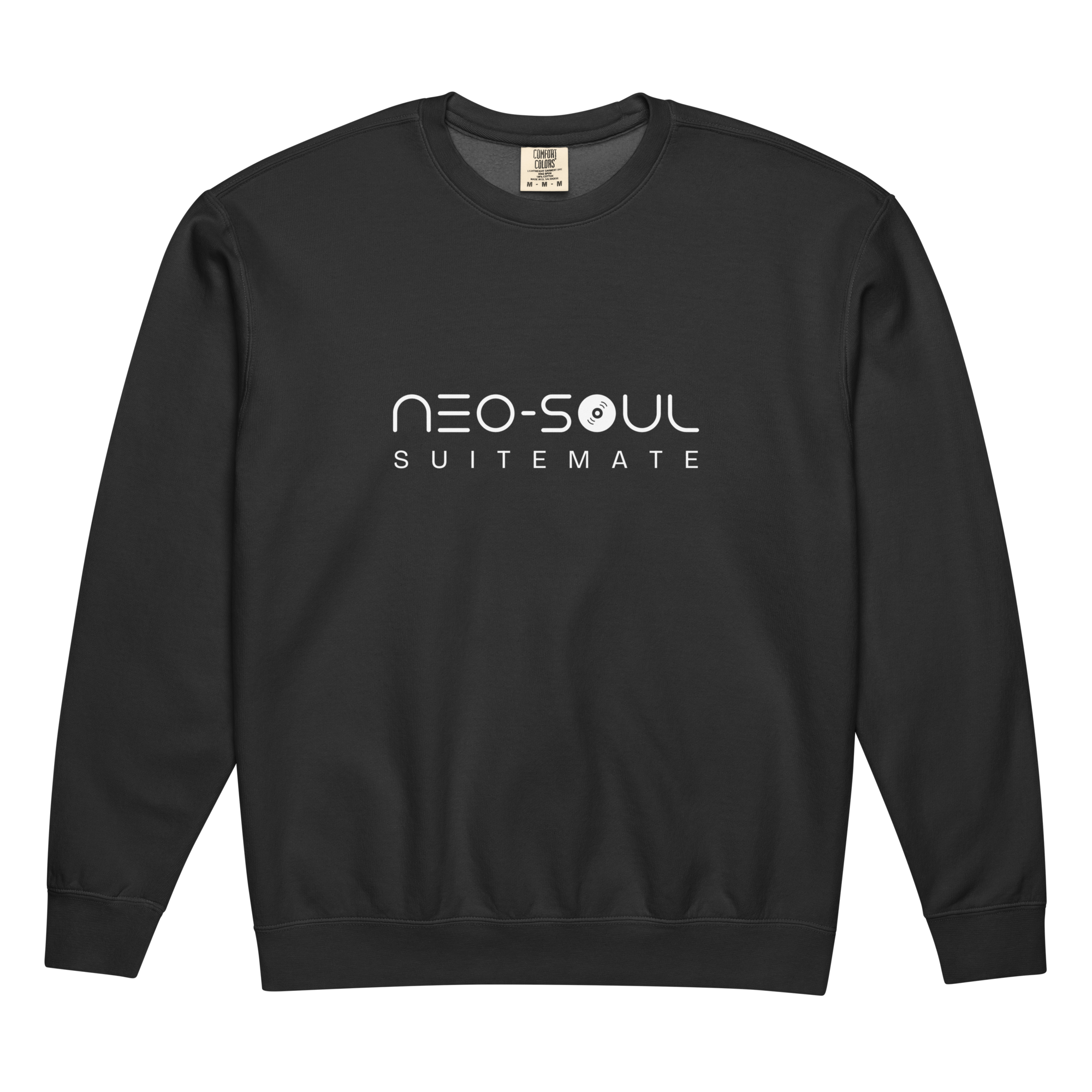 unisex-garment-dyed-lightweight-fleece-crewneck-sweatshirt-i-comfort-colors-1466-black-front-69a193e73c889.png