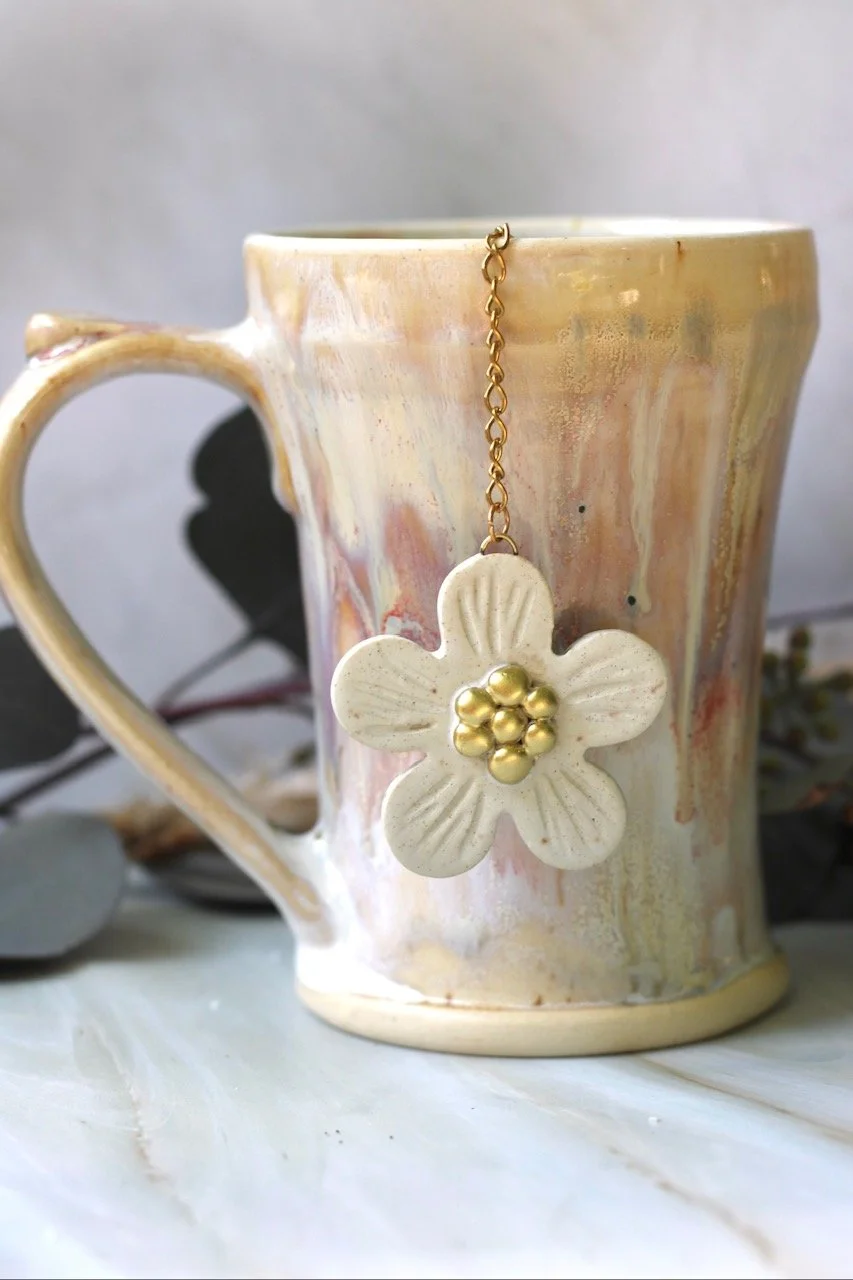 Gold Flower Holiday Steeper (Limited Release)