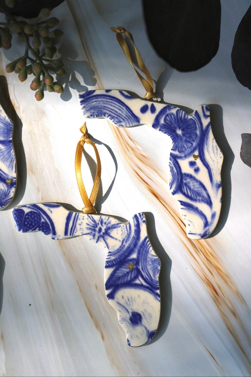 Florida Citrus Tile Ornament (Limited Release)