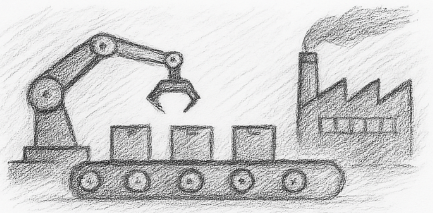 Production Line Simulation with ARENA