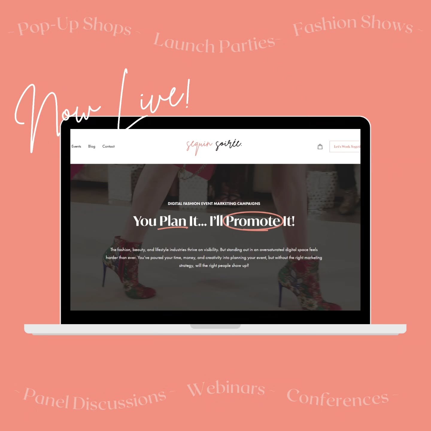 Welcome to Sequin Soir&eacute;e, a digital event marketing studio offering strategy-first campaigns that help you build buzz, attract the right guests, and maximize post-event visibility, even without a huge team or budget.

🗓️ If you're planning:
✔